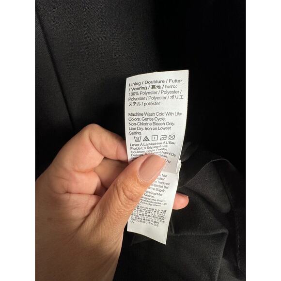 J.Crew Black and White Women's Shift dress Size 12P - Picture 12 of 16